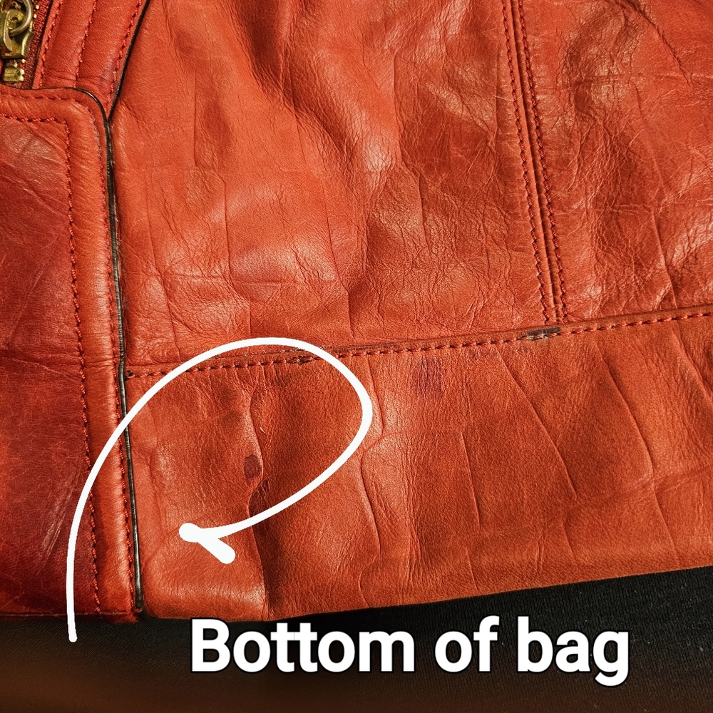 B. Makowsky Leather Shoulder Bag - Picture 12 of 12